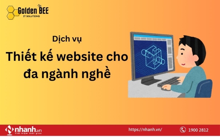 Dịch vụ thiết kế website Golden Bee