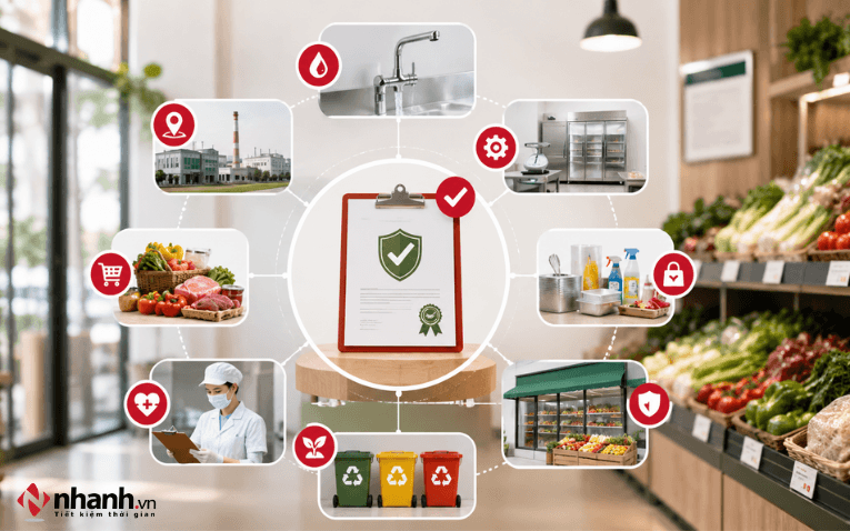 Điều kiện mở cửa hàng kinh doanh thực phẩm sạch