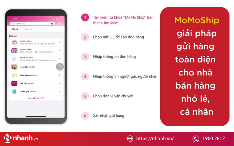 Giảm phí ship dễ hơn với MoMo Ship và cổng vận chuyển tập trung