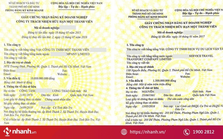 Giấy phép kinh doanh