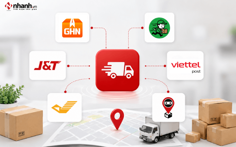 Gợi ý các đơn vị vận chuyển phổ biến hiện nay