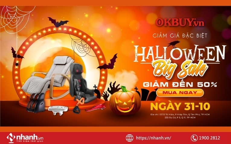 Halloween là dịp để các cửa hàng triểu khai các hoạt động khuyến mãi