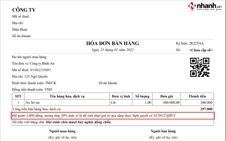 HKD đăng ký giảm 20% VAT