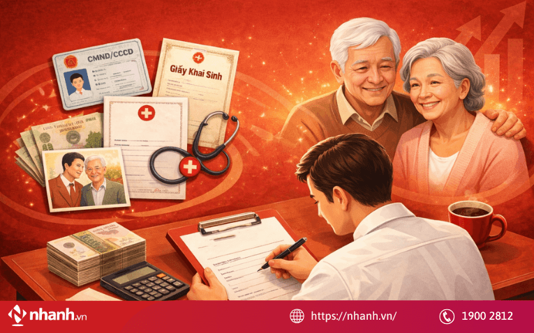 Hồ sơ giảm trừ gia cảnh cho bố mẹ