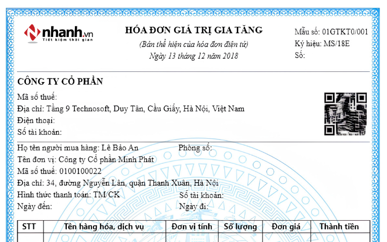 Hóa đơn điện tử trên sàn TMĐT