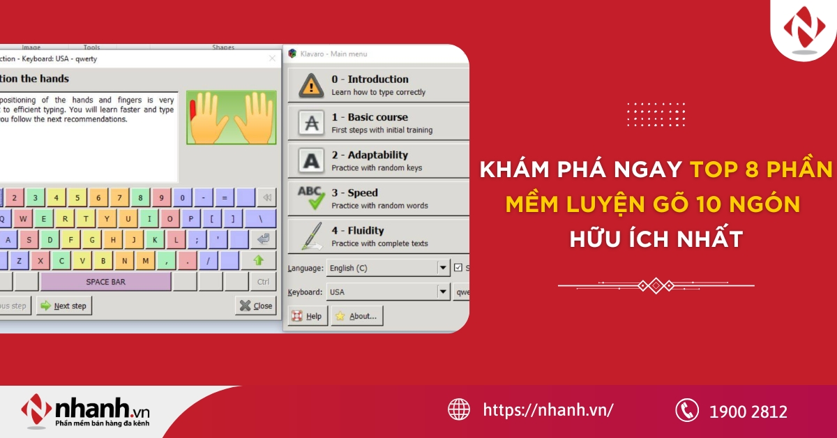 Khám phá ngay top 8 phần mềm luyện gõ 10 ngón hữu ích nhất