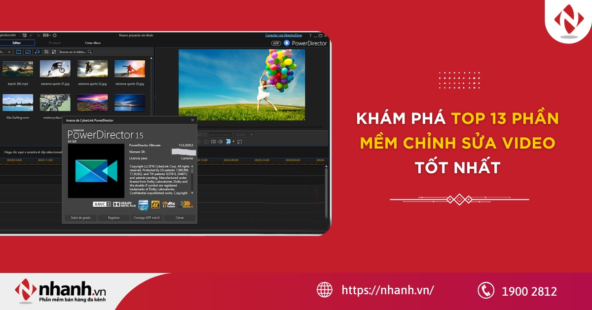 Khám phá Top 13 phần mềm chỉnh sửa video tốt nhất