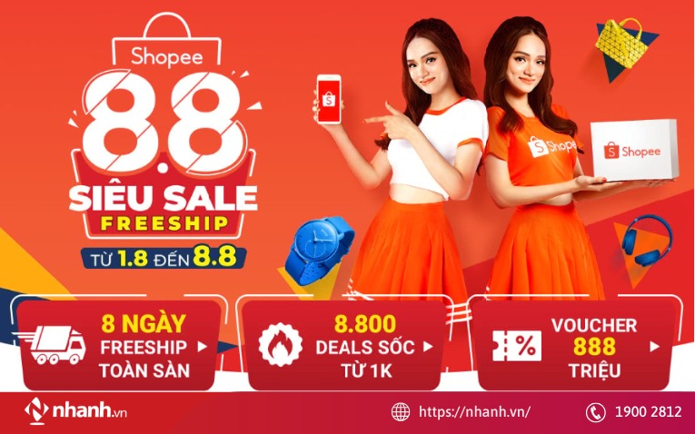 Không tận dụng các chương trình khuyến mãi Shopee