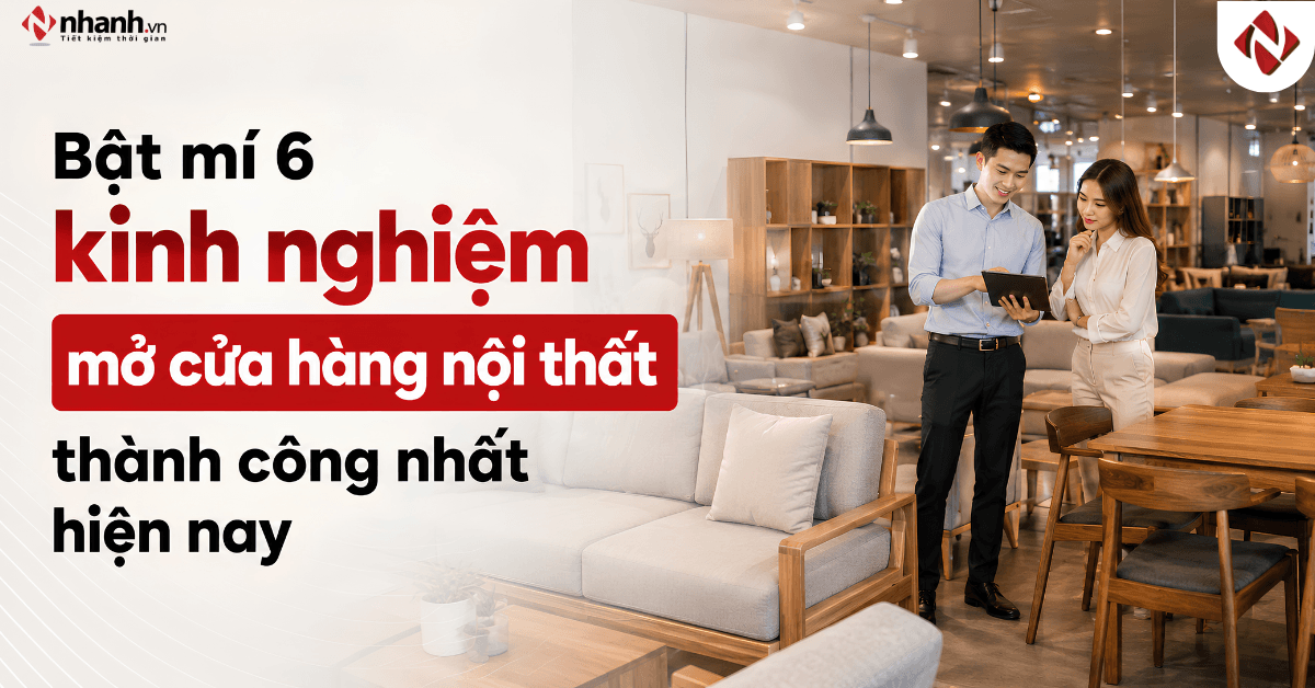 mở cửa hàng nội thất