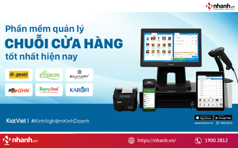 Phần mềm quản lý bán hàng KiotViet