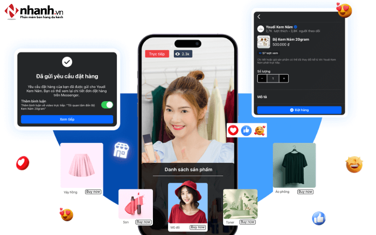 Live Video Ads là hình thức quảng cáo trên Facebook