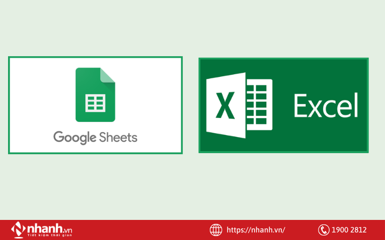 Lựa chọn Google Sheet và Excel khi nào?