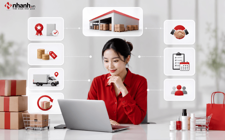 Lựa chọn nhà cung cấp phù hợp, đảm bảo nguồn hàng ổn định