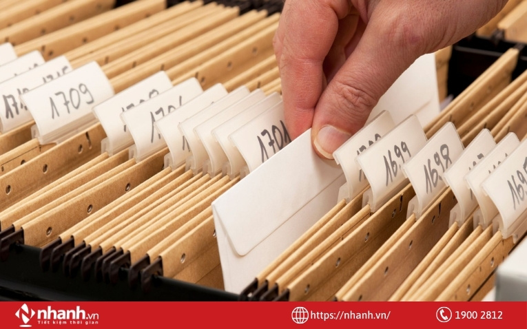 Lưu trữ đầy đủ hóa đơn, chứng từ