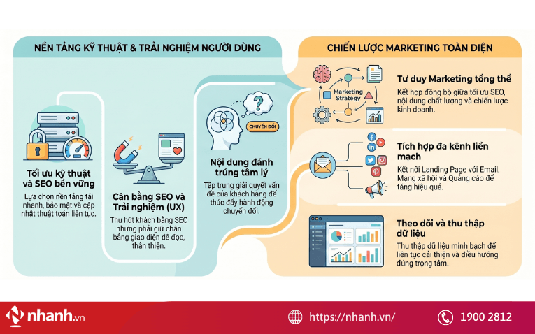 Lưu ý khi tạo Landing Page bán hàng