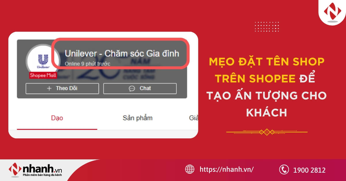 Mẹo đặt tên shop trên Shopee để tạo ấn tượng cho khách