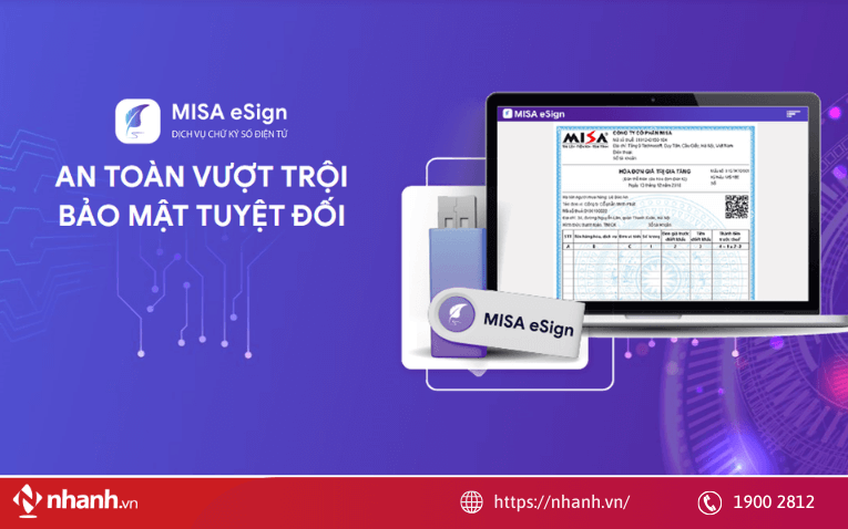 MISA eSign tích hợp mượt mà với phần mềm kế toán và hóa đơn điện tử trong hệ sinh thái MISA