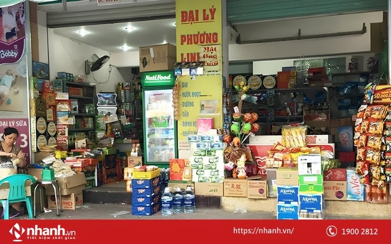 Mở cửa hàng tạp hóa, siêu thị mini