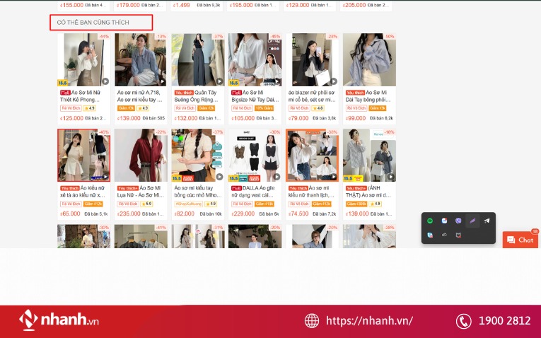 Mục “Có thể bạn cũng thích”