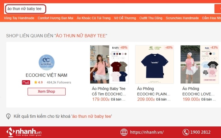 Nên chọn từ khóa sát với sản phẩm