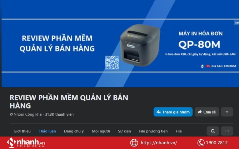 Nên tìm hiểu những phần mềm bán hàng nhận được phản hồi tích cực trên các hội nhóm