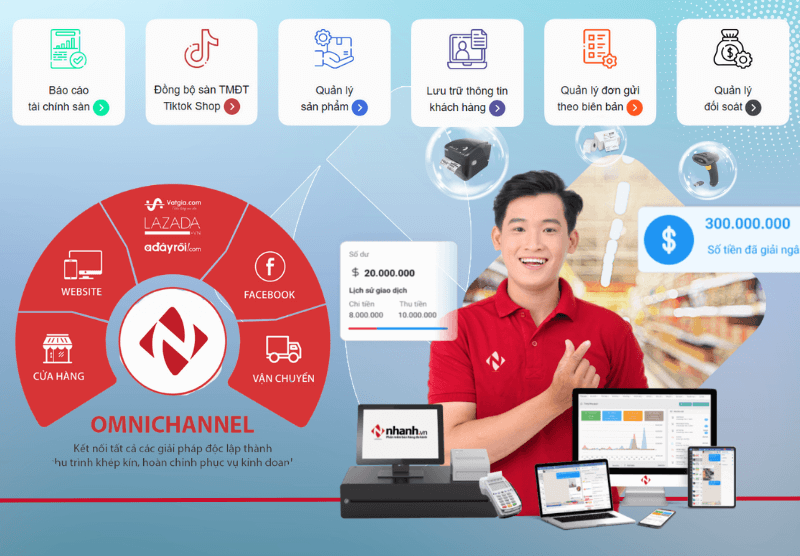 Nhanh.POS - Phần mềm tính tiền và quản lý bán hàng trên máy tính