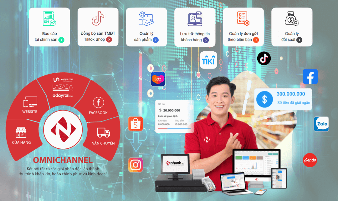 Phần mềm quản lý đại lý Nhanh.vn