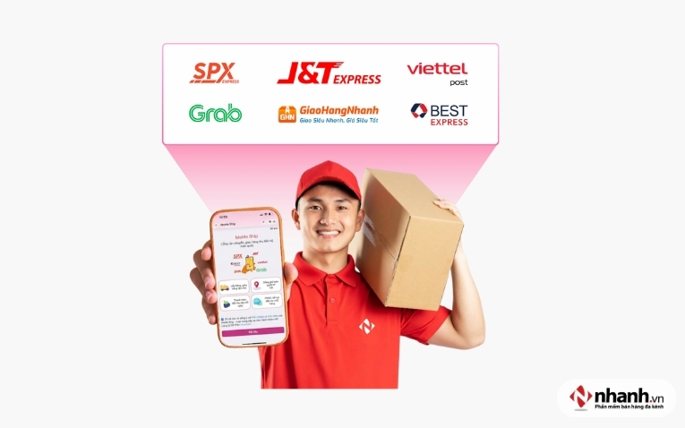 Những hãng vận chuyển được tích hợp trong MoMoShip