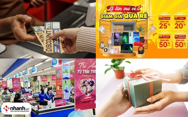 Phân biệt chiết khấu - giảm giá - khuyến mại - quà tặng