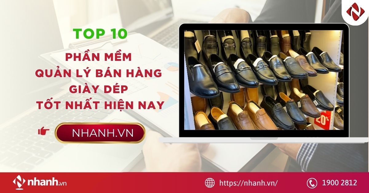 phần mềm quản lý bán hàng giày dép