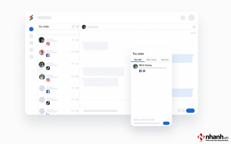 Có thể trả lời tin nhắn của khách hàng từ nhiều tài khoản Tiktok trên một nền tảng với Salework