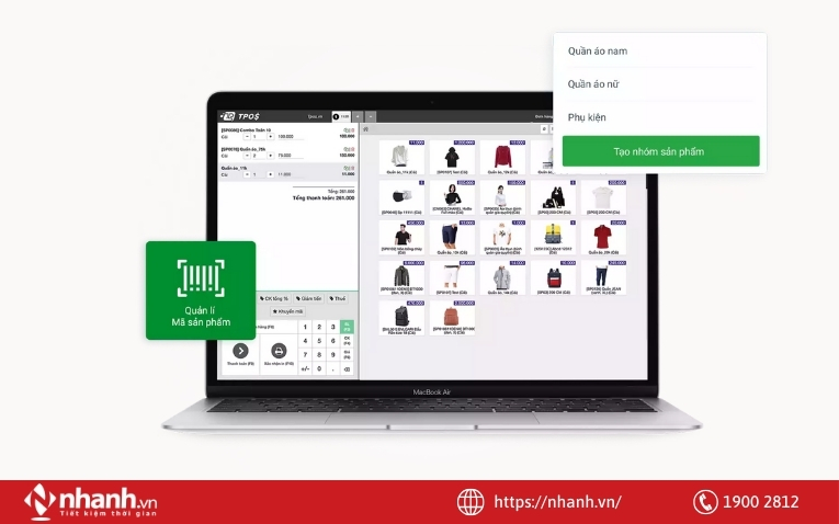 Giao diện của phần mềm TPos
