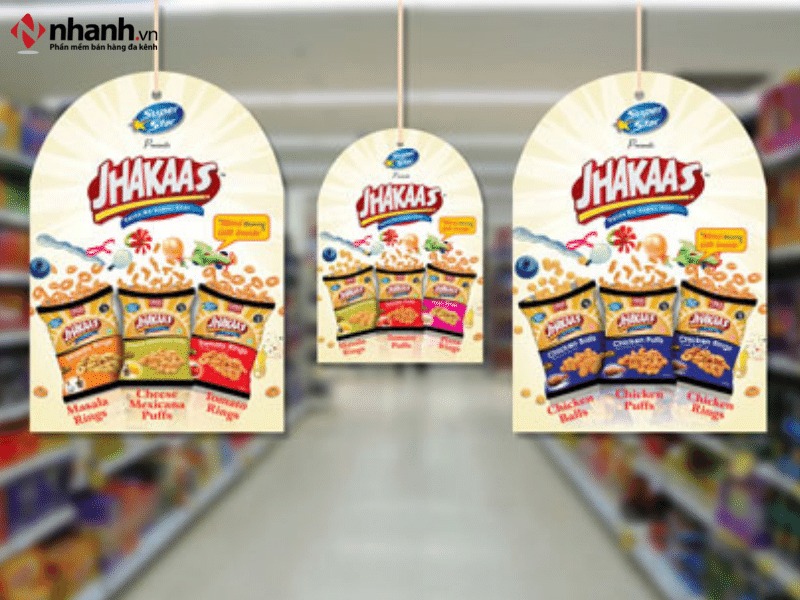 POSM là gì? Thiết kế Dangler mẫu