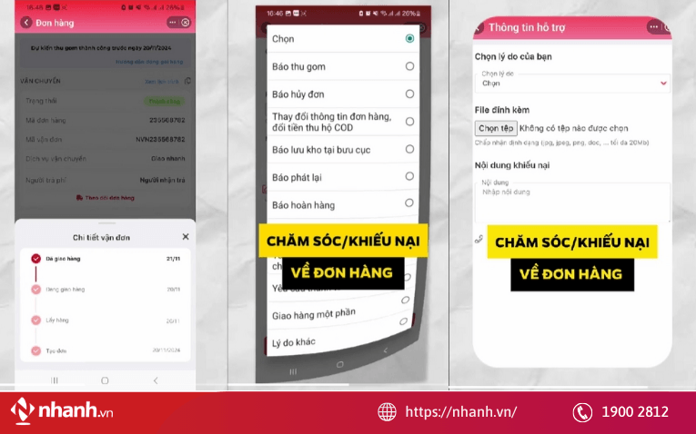 Quản lý đơn hàng tập trung, dễ theo dõi