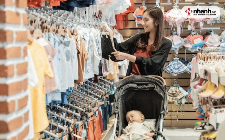 Shop mẹ và bé cần quản lý khách hàng thân thiết