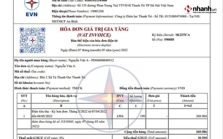 Sai địa chỉ người mua không ảnh hưởng nghĩa vụ thuế - không cần lập lại hóa đơn