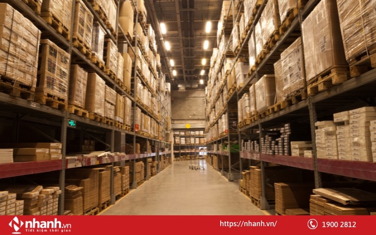 Tách kho thường phù hợp với các doanh nghiệp có quy mô lớn