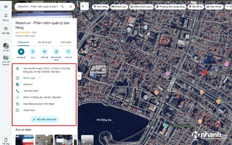Tăng độ hiển thị trên Google Maps