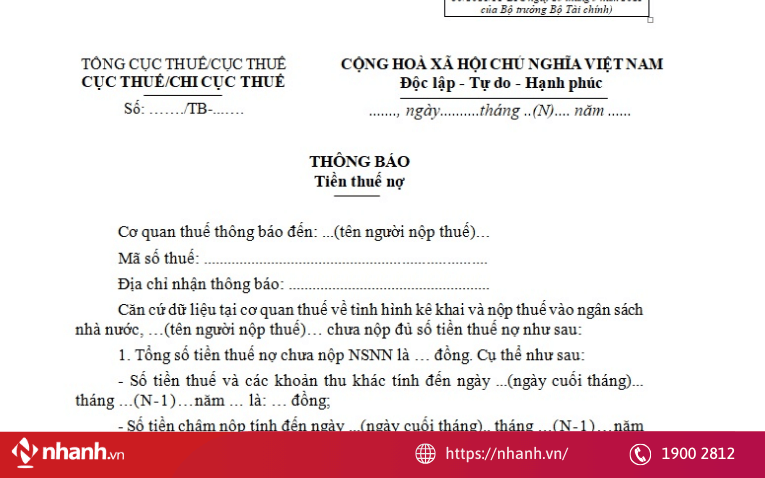 Thời điểm hạch toán tiền chậm nộp thuế được xác định khi nhận quyết định xử phạt hoặc khi doanh nghiệp tự khai bổ sung
