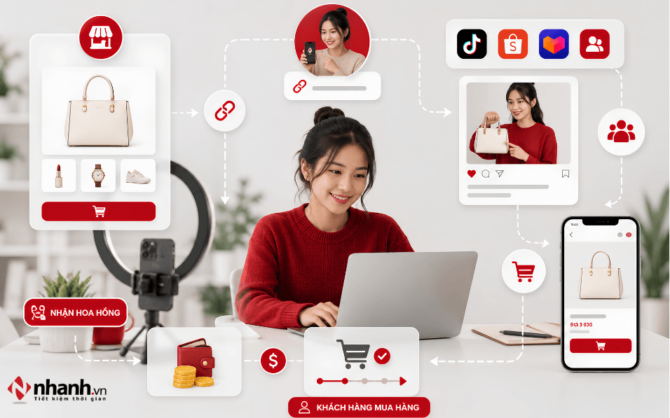Hình thức quảng bá sản phẩm hoặc dịch vụ qua nền tảng trực tuyến