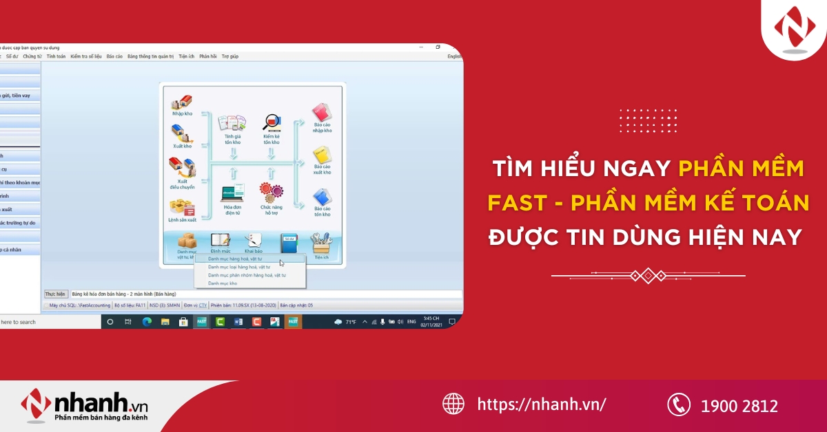 Tìm hiểu ngay phần mềm Fast - Phần mềm kế toán được tin dùng hiện nay