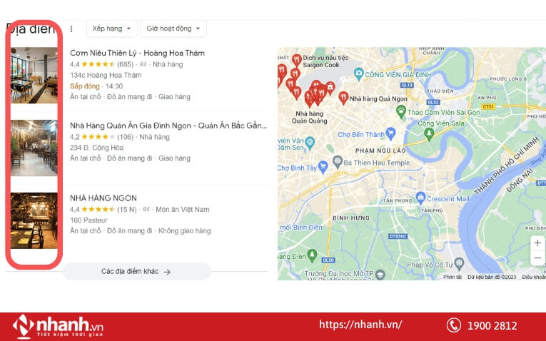 Tối ưu hình ảnh Google Maps