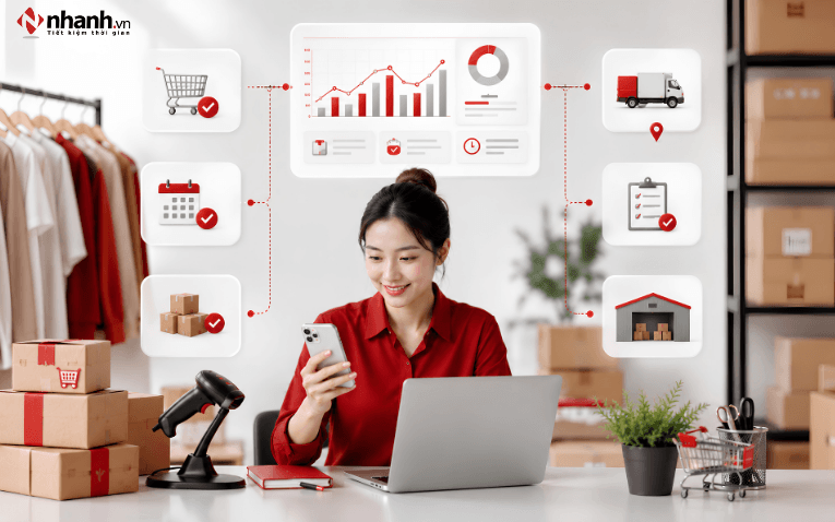 Tối ưu thời gian nhập hàng, đảm bảo luôn có hàng sẵn sàng