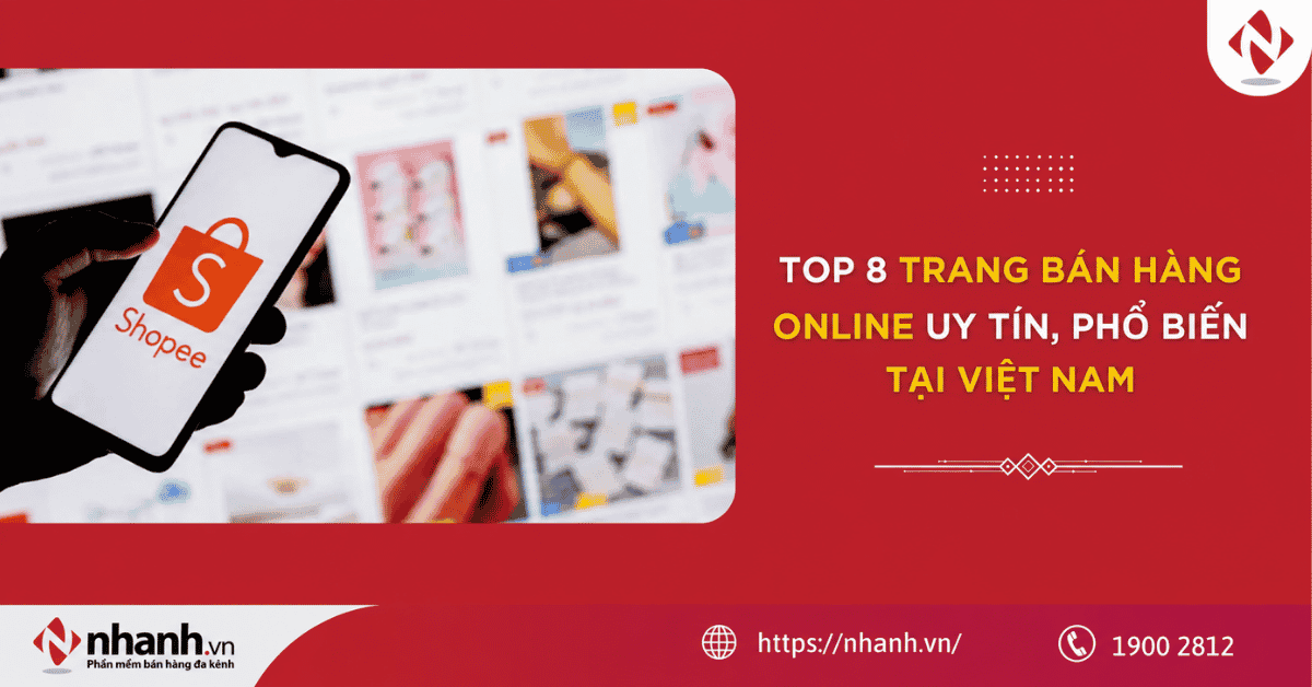 trang bán hàng online uy tín, phổ biến