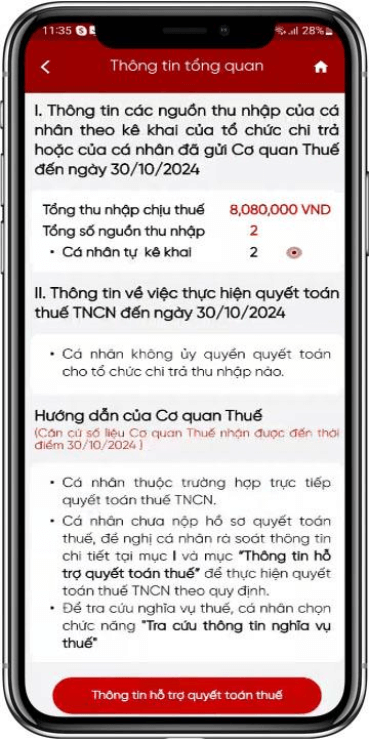 Trường hợp NNT không có tổ chức chi trả kê khai, chỉ có cá nhân tự kê khai và chưa gửi tờ khai 02QTT