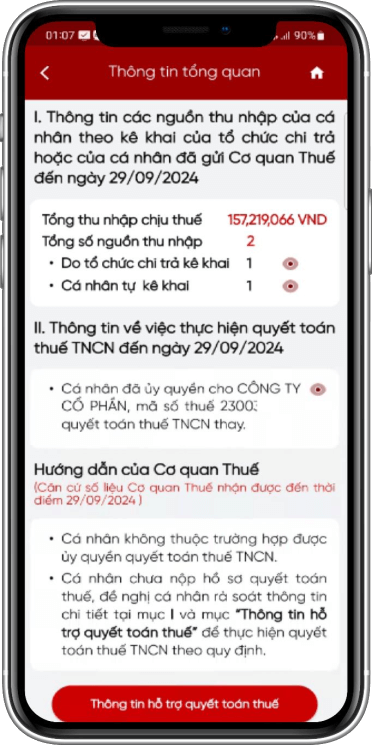 Trường hợp quyết toán sai và chưa gửi tờ khai 02QTT