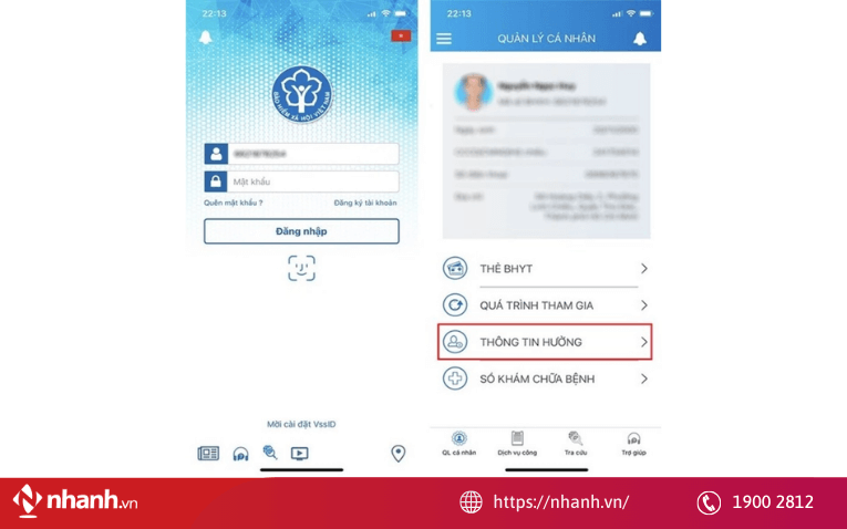 Truy cập ứng dụng VssID trên điện thoại