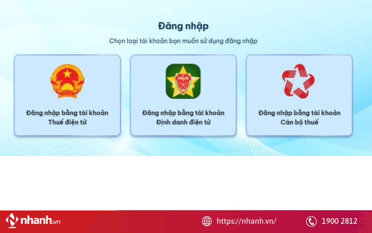 Truy cập vào Cổng Dịch vụ công về thuế