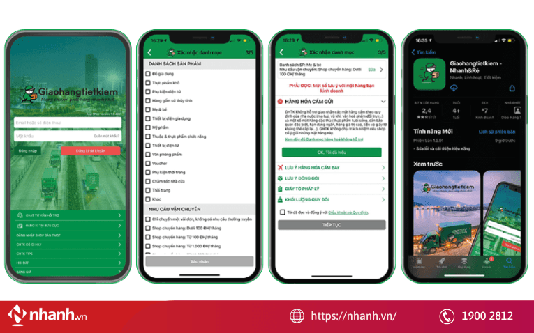 Ứng dụng ship giá rẻ Giao hàng tiết kiệm (GHTK)