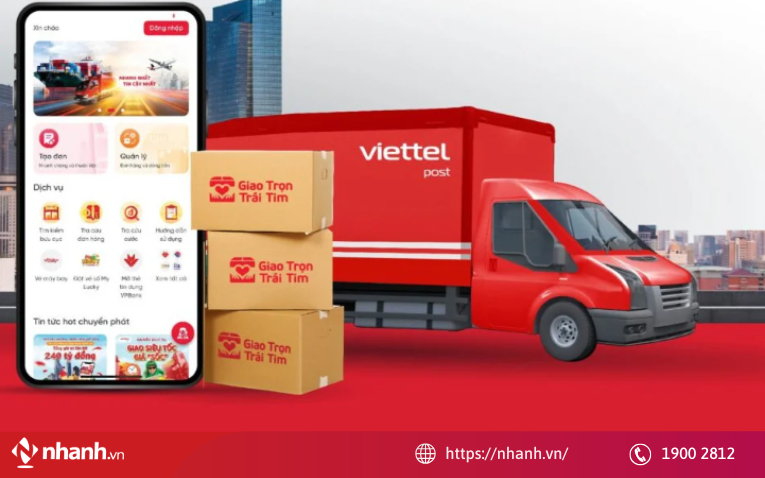 Ứng dụng ship hàng giá rẻ ViettelPost